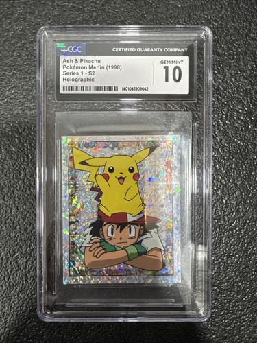 Cgc ash pikachu s2 - cgc, &