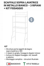 Scaffale Sopra-Lavatrice