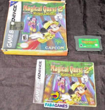 GBA Magical Quest 2 Starring Mickey e Minnie - Nintendo Game Boy Advance - NTSC