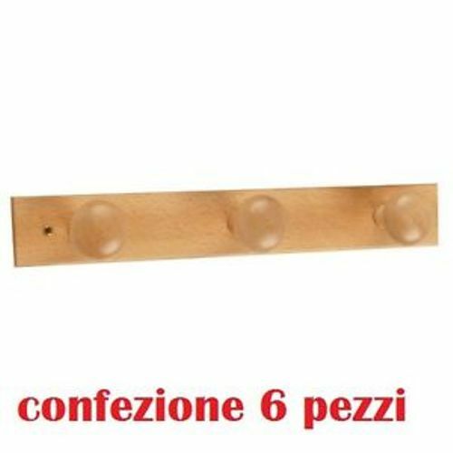 Set pezzi appendiabiti - 6,