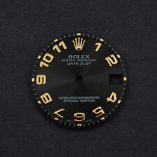 ROLEX CASSA DIAL OYSTER PERPETUAL DATEJUST 31 DONNA NERA 178273