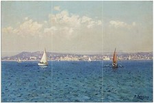 Piastrella Murale Paesaggio