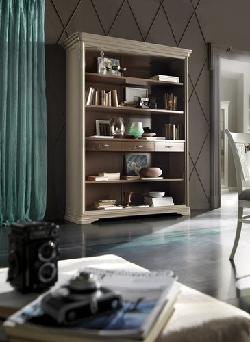 Libreria legno salotto - in,