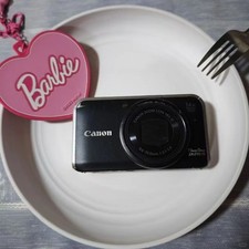 Canon PowerShot SX210 IS 14.0MP Zoom 14x Viola/Nero Fotocamera Digitale Italiano