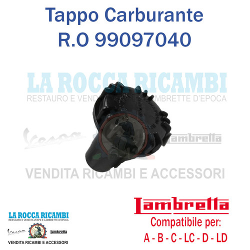 Tappo carburante serbatoio - tappo,