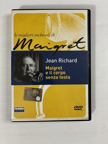 Dvd maigret corpo senza - e, il