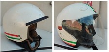 2 Caschi moto bianchi Nolan e JTC aperti XXL 62 64