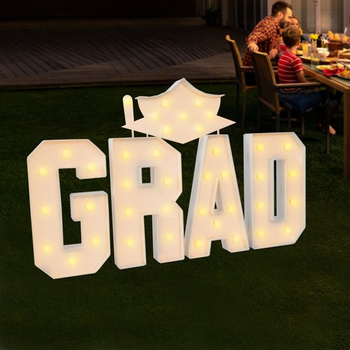 Grad light letters kit - grad,
