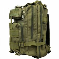BORSA MILITARE ZAINO TATTICO ATTACCHI MOLLE  25 LITRI VERDE CM  45x29x23 BK-504V