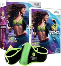 ZUMBA FITNESS 2 - NINTENDO WII - CONDIZIONI OTTIME COPERTINA ITA CON CINTURA!!