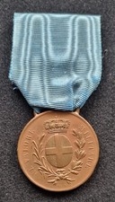 MEDAGLIA AL VALORE MILITARE FINE '800 F. G. MENZIONE ONOREVOLE GUERRA LIBIA WWI°