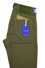 JACOB COHEN J688 comf BARD pantalone UOMO invernale COTONE stretch VERDE AI 2024