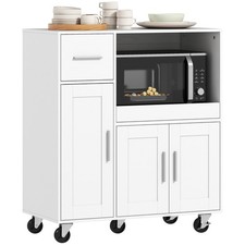 HOMCOM Mobiletto Microonde con