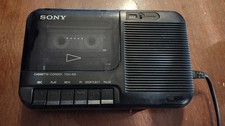Sony TCM-818 Cassette Corder - Vintage 1988 Revisionato Funzionante