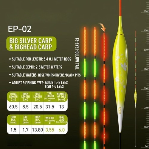 Galleggiante pesca led - galleggiante, da