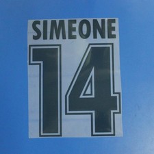 Diego Simeone Lazio Taglia