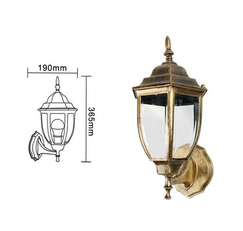 Lanterna giardino lampada - da, a