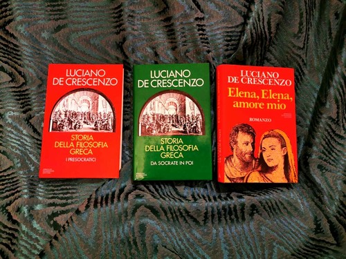 Crescenzo 3 libri storia - de, libri-storia