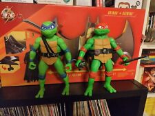 Turtles Tartarughe Ninja Giganti Raffaello e Leonardo 2023 Come Nuove 