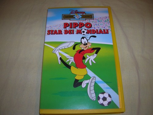 Pippo star dei mondiali vhs - pippo,