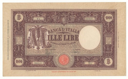 1000 lire grande - 1000,