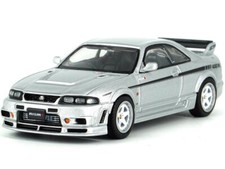 NISSAN Skyline GT-R (R33) Nismo 400R - argento - Inno 1:64