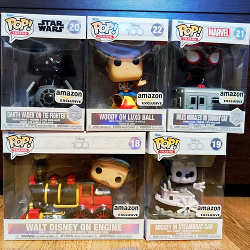 Lotto funko pop - pop!, trains