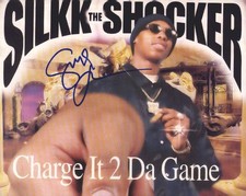 Silkk The-Shocker foto rap 8x10 autentica firmata con certificato autografato 1096