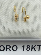 Orecchini in oro giallo 750 18