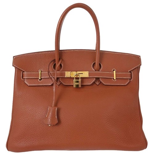 Borsa mano hermes fauve togo - borsa, a