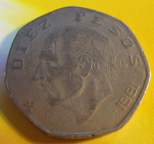 Messico pesos 1981 - 10,