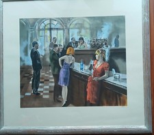 Alberto sughi litografia - alberto, sughi.