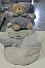 bavaglia neonato + orsetto -