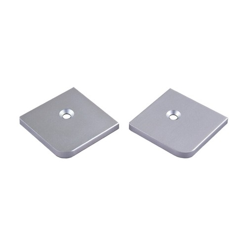 Placche alluminio 50x52x5 - placche, in