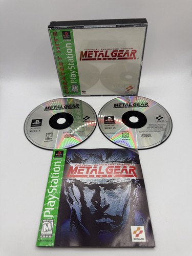 Metal gear solid playstation - metal,