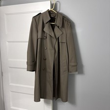 london fog trench coat 36S