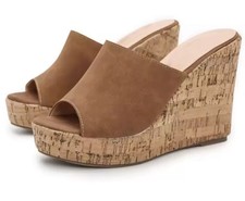 Sabot Zoccoli Con Zeppa Alta