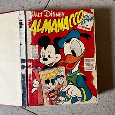 Lotto Albo D'oro SPECIALE Almanacco Estivo Walt Disney (13 RILEGATI e RIFILATI)