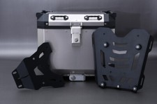 Valigia Top Case in Allu + Kit