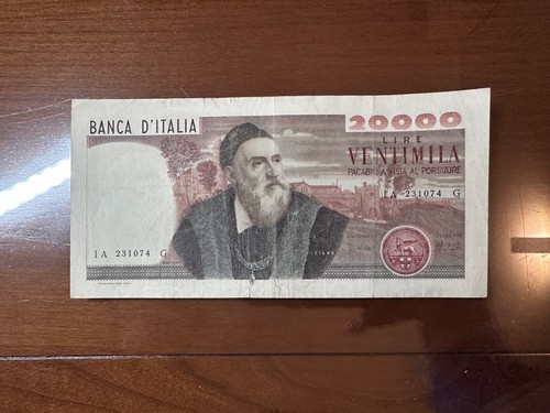 Repubblica italiana lire - repubblica, 20000