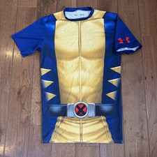 Camicia a compressione uomo Under Armour Marvel Wolverine Alter Ego HeatGear taglia MD