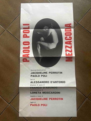Locandina originale spettacolo - locandina,