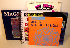 Lot of 5 Optical Illusion