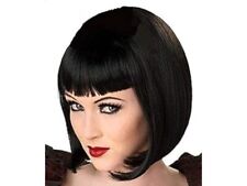 Parrucca da Donna Capelli  Cori Caschetto Nero di Travestimento Uomo