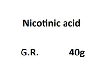 Acido nicotinico grado LAB 2X 40g
