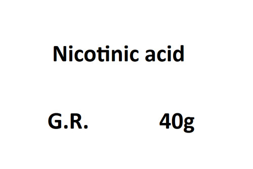 Acido nicotinico grado lab - acido,