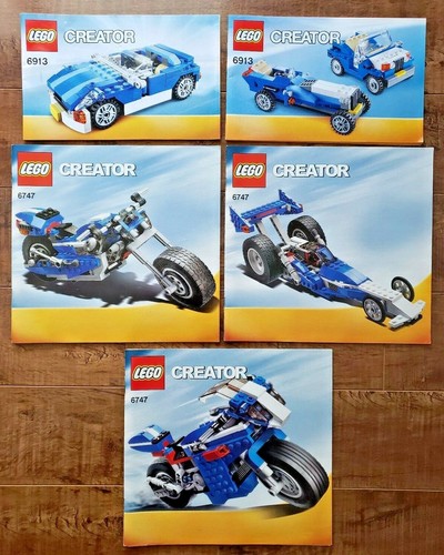 Lego creator 6913 blue - lego, creator: