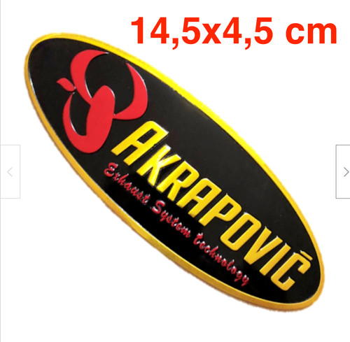 Adesivo akrapovic alta - adesivo,