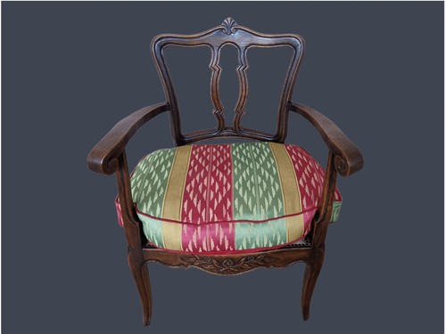 Poltrona massello stile - poltrona,