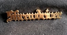 Gothic Lettering style RAC